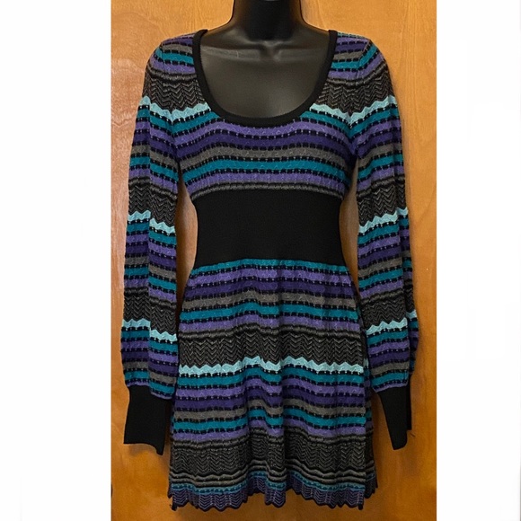 Free People Striped Sweater Dress 